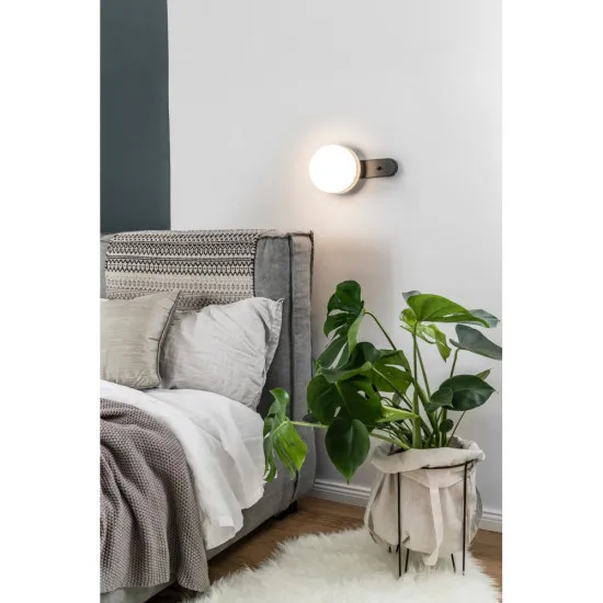 UMMO Lighting Kuul  fekete-fehér fali lámpa (UMM-KLD12001) G9 1 izzós IP20