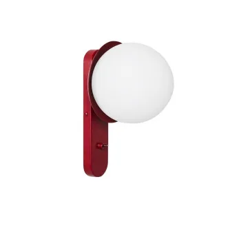 UMMO Lighting Kuul  burgundi-fehér fali lámpa (UMM-KLD14001) G9 1 izzós IP20