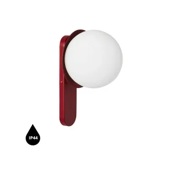 UMMO Lighting Kuul  burgundi-fehér fali lámpa (UMM-KLD140S0) G9 1 izzós IP44