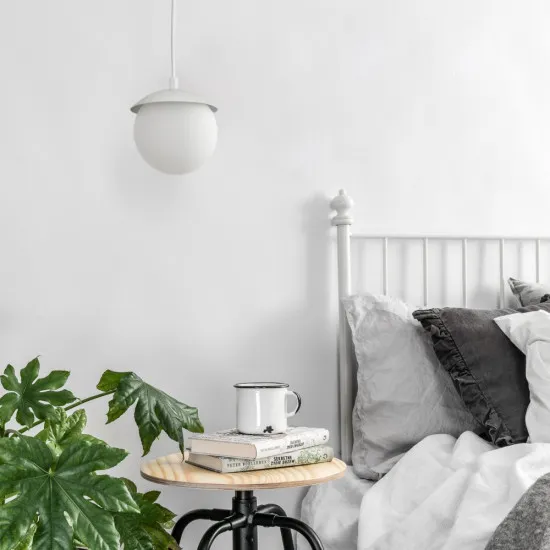 UMMO Lighting Kuul  fehér függesztett lámpa (UMM-KLF111P0) G9 1 izzós IP20