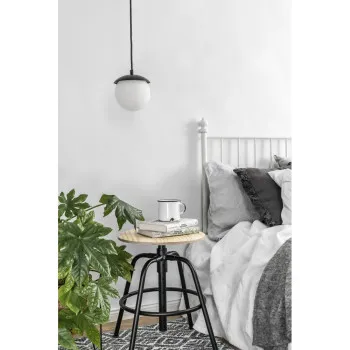 UMMO Lighting Kuul  fekete-fehér függesztett lámpa (UMM-KLF122PS0) G9 1 izzós IP44