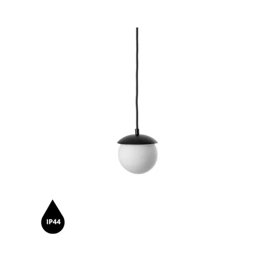 UMMO Lighting Kuul  fekete-fehér függesztett lámpa (UMM-KLF122PS0) G9 1 izzós IP44