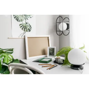 UMMO Lighting Kuul  fekete-fehér asztali lámpa (UMM-KLS122P1) E27 1 izzós IP20