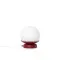 UMMO Lighting Kuul  burgundi-fehér asztali lámpa (UMM-KLS141P1) E27 1 izzós IP20