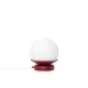UMMO Lighting Kuul  burgundi-fehér asztali lámpa (UMM-KLS141P1) E27 1 izzós IP20