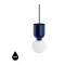 UMMO Lighting Luoti  kék-fehér vízvédett függesztett lámpa (UMM-LUA11313PS0) G9 1 izzós IP44