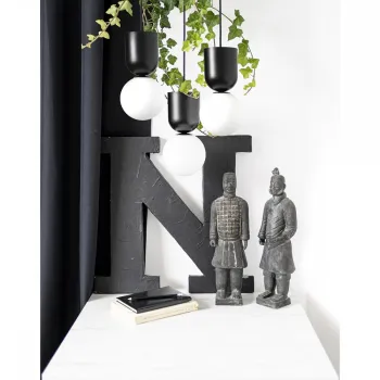 UMMO Lighting Luoti  fekete-fehér mennyezeti lámpa (UMM-LUP322P3) G9 3 izzós IP20