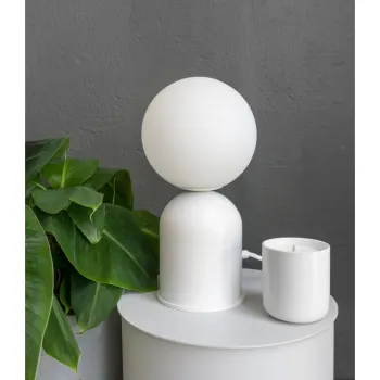 UMMO Lighting Luoti  fehér asztali lámpa (UMM-LUS111P1) G9 1 izzós IP20