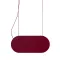 UMMO Lighting Malumi  burgundi LED függesztett lámpa (UMM-MLA644P2) LED 1 izzós IP20