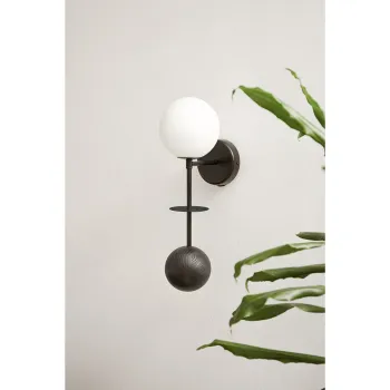 UMMO Lighting Oio  fekete-fehér fali lámpa (UMM-OIB12000) G9 1 izzós IP20