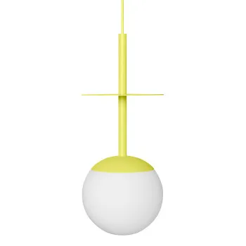 UMMO Lighting Plaat  sárga-fehér függesztett lámpa (UMM-PLA11111P0) E27 1 izzós IP20