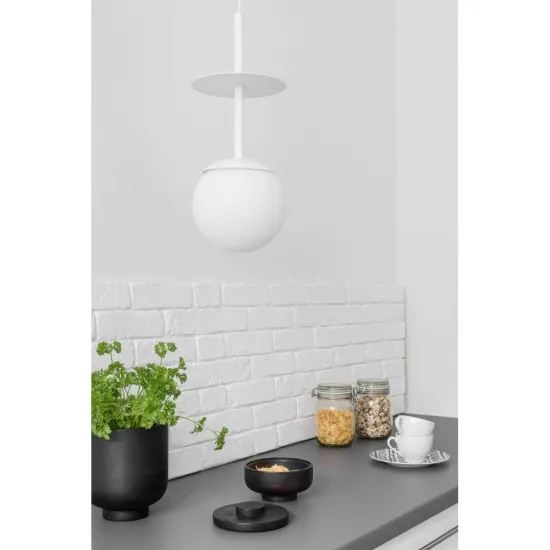 UMMO Lighting Plaat  fehér függesztett lámpa (UMM-PLA111P0) E27 1 izzós IP20