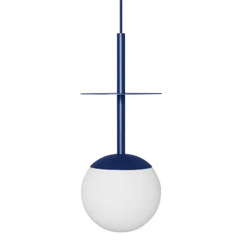 UMMO Lighting Plaat  kék-fehér függesztett lámpa (UMM-PLA11313P0) E27 1 izzós IP20