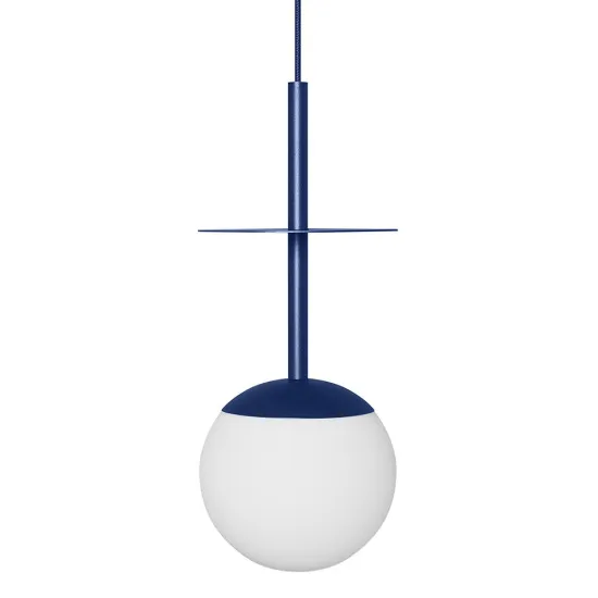 UMMO Lighting Plaat  kék-fehér függesztett lámpa (UMM-PLA11313P0) E27 1 izzós IP20