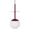 UMMO Lighting Plaat  burgundi-fehér függesztett lámpa (UMM-PLA145P0) E27 1 izzós IP20