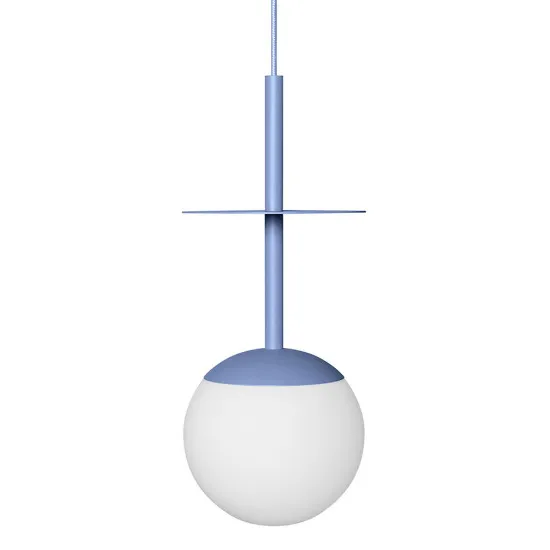 UMMO Lighting Plaat  kék-fehér függesztett lámpa (UMM-PLA199P0) E27 1 izzós IP20