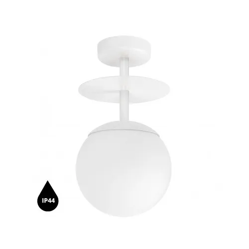 UMMO Lighting Plaat  fehér vízvédett mennyezeti lámpa (UMM-PLB110S3) E27 1 izzós IP44
