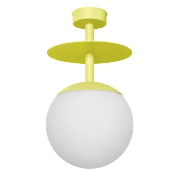 UMMO Lighting Plaat  sárga-fehér mennyezeti lámpa (UMM-PLB111003) E27 1 izzós IP20