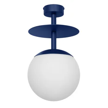 UMMO Lighting Plaat  kék-fehér mennyezeti lámpa (UMM-PLB113003) E27 1 izzós IP20