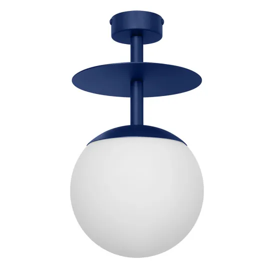 UMMO Lighting Plaat  kék-fehér mennyezeti lámpa (UMM-PLB113003) E27 1 izzós IP20