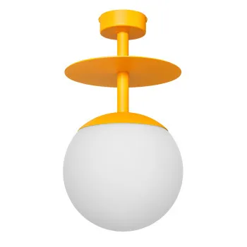 UMMO Lighting Plaat  sárga-fehér mennyezeti lámpa (UMM-PLB15003) E27 1 izzós IP20