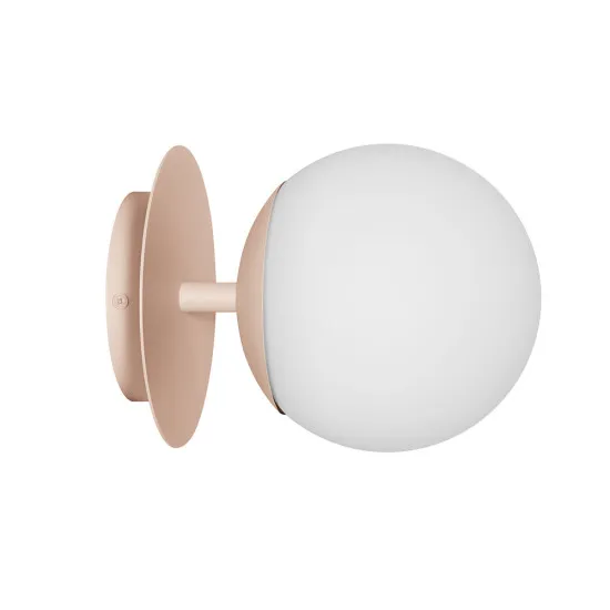 UMMO Lighting Plaat  bézs-fehér fali lámpa (UMM-PLC110000) E27 1 izzós IP20