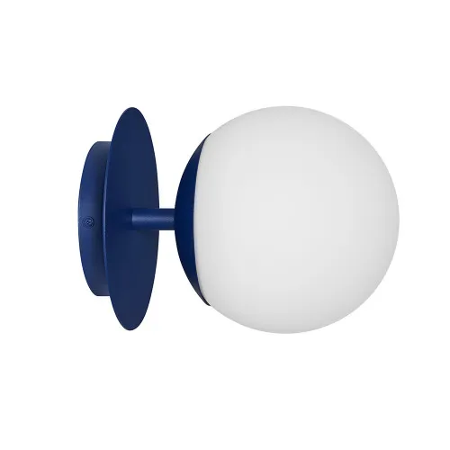 UMMO Lighting Plaat  kék-fehér fali lámpa (UMM-PLC113000) E27 1 izzós IP20