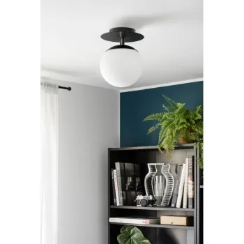 UMMO Lighting Plaat  fekete-fehér fali lámpa (UMM-PLC12000) E27 1 izzós IP20