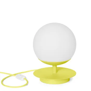 UMMO Lighting Plaat  sárga-yellow asztali lámpa (UMM-PLS11111P1) E27 1 izzós IP20