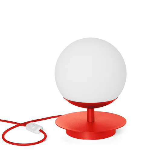 UMMO Lighting Plaat  piros-fehér asztali lámpa (UMM-PLS11212P1) E27 1 izzós IP20