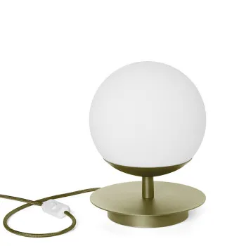 UMMO Lighting Plaat  zöld-fehér asztali lámpa (UMM-PLS11414P1) E27 1 izzós IP20