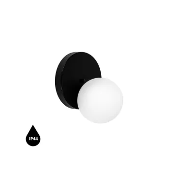 UMMO Lighting Refa  fekete-fehér fali lámpa (UMM-RFA120S0) G9 1 izzós IP44