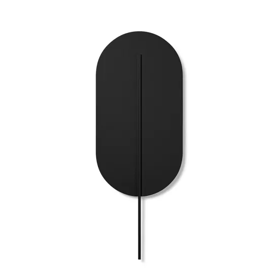 UMMO Lighting Rokke  fekete fali lámpa (UMM-RKK22000) G9 2 izzós IP20