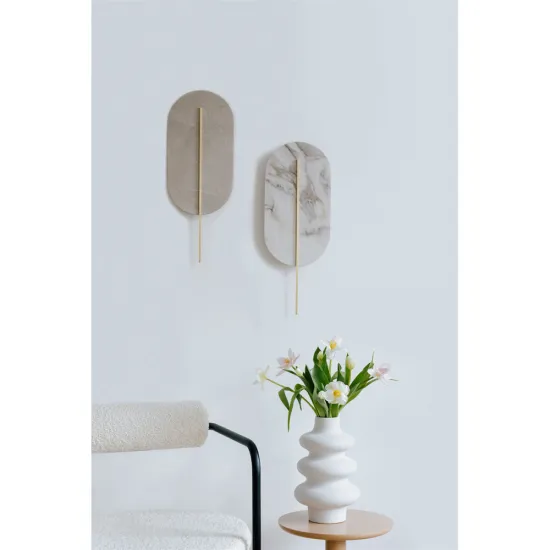 UMMO Lighting Rokke  zöld-márvány fali lámpa (UMM-RKS24020) G9 2 izzós IP20