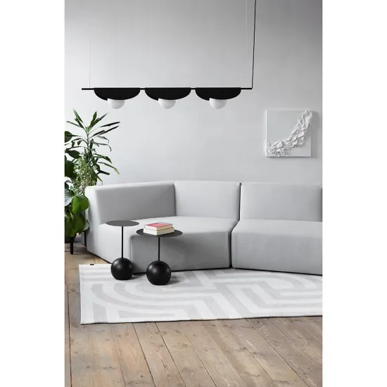 UMMO Lighting Sallo  fekete-fehér függesztett lámpa (UMM-SAC322P0) G9 2 izzós IP20