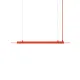 UMMO Lighting Senkei  piros-átlátszó LED függesztett lámpa (UMM-SNA61212P2) LED 1 izzós IP20
