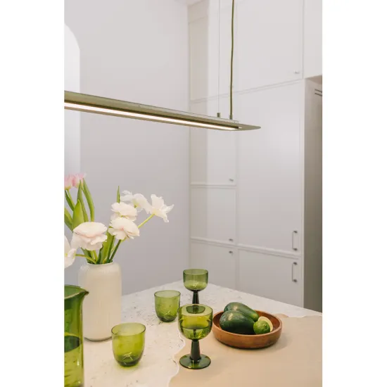 UMMO Lighting Senkei  fekete-átlátszó LED függesztett lámpa (UMM-SNA622P2) LED 1 izzós IP20