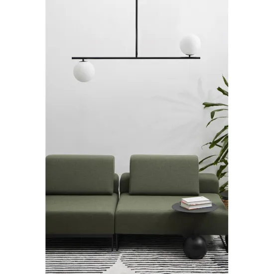 UMMO Lighting Suguri  fekete-fehér vízvédett függesztett lámpa (UMM-SGC322RS3) G9 2 izzós IP44