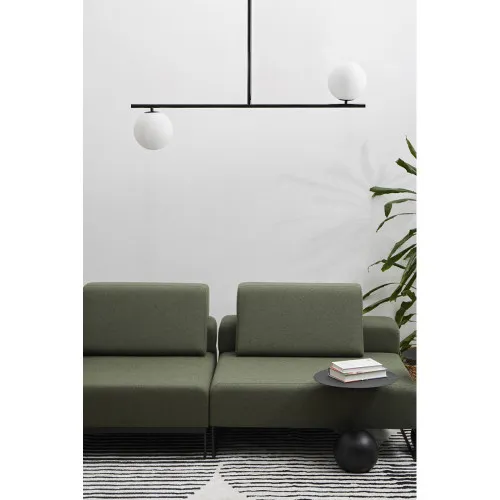 UMMO Lighting Suguri  fehér vízvédett függesztett lámpa (UMM-SGC322RS36) G9 2 izzós IP44