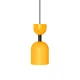 UMMO Lighting Supuru  sárga-fekete függesztett lámpa (UMM-SUA125P0) GU10 1 izzós IP20