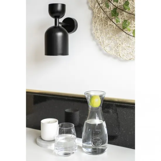 UMMO Lighting Supuru  fekete fali lámpa (UMM-SUK12000) GU10 1 izzós IP20