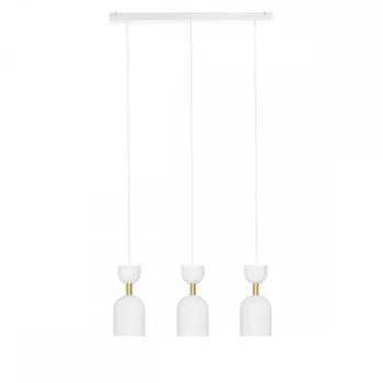 UMMO Lighting Supuru  fehér-arany függesztett lámpa (UMM-SUL331P0) GU10 3 izzós IP20