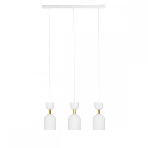 UMMO Lighting Supuru  fehér-arany függesztett lámpa (UMM-SUL331P0) GU10 3 izzós IP20
