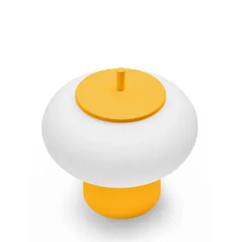 UMMO Lighting Torni  sárga-fehér fali lámpa (UMM-TOB15000) E27 1 izzós IP20