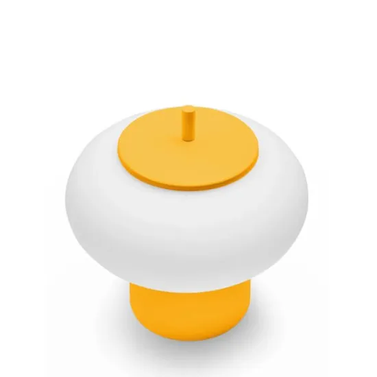 UMMO Lighting Torni  sárga-fehér fali lámpa (UMM-TOB15000) E27 1 izzós IP20