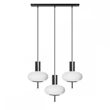 UMMO Lighting Torni  fekete-fehér függesztett lámpa (UMM-TOL322P0) E27 3 izzós IP20