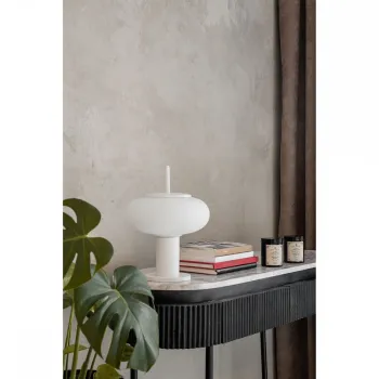 UMMO Lighting Torni  fehér asztali lámpa (UMM-TOS111P1) E27 1 izzós IP20