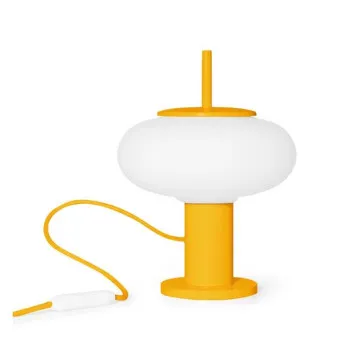 UMMO Lighting Torni  sárga-fehér asztali lámpa (UMM-TOS154P1) E27 1 izzós IP20