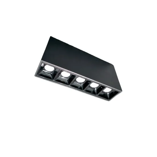 Viokef Aden fekete LED mennyezeti spotlámpa (VIO-4287400) LED 1 izzós IP20