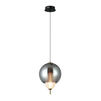 Viokef Adol füstszínű-fehér LED függesztett lámpa (VIO-4326600) LED 1 izzós IP20